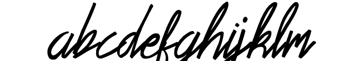 Hemlock Font LOWERCASE