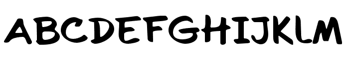 HendgraphRegular Font LOWERCASE