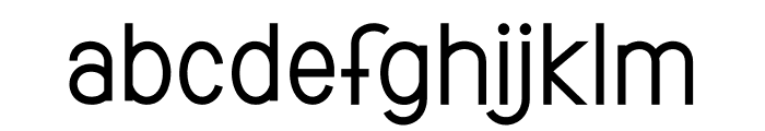 Henfebel Font LOWERCASE