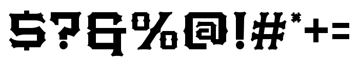 Henir-Regular Font OTHER CHARS