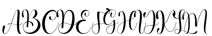 Henita-Regular Font UPPERCASE