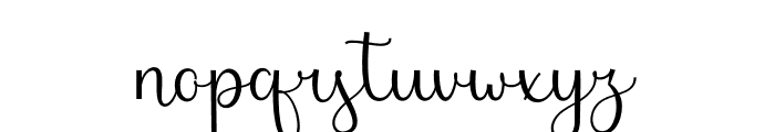 Henittha Font LOWERCASE