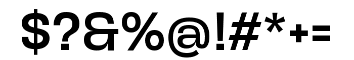 Henju-SemiBold Font OTHER CHARS