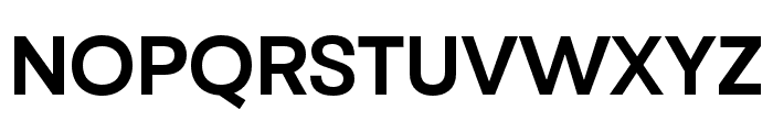 Henju-SemiBold Font UPPERCASE