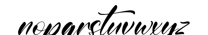 Henrietta Martins Italic Font LOWERCASE