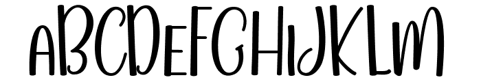 Heppy new year Font LOWERCASE