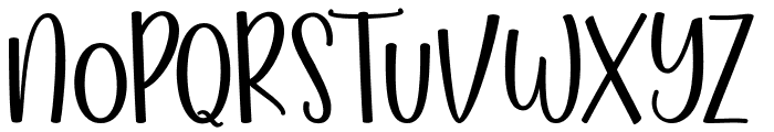 Heppy new year Font LOWERCASE