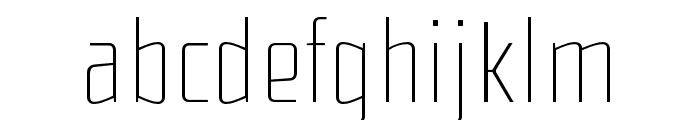 Hercikio Light DC Font LOWERCASE