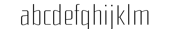 Hercikio Light Font LOWERCASE