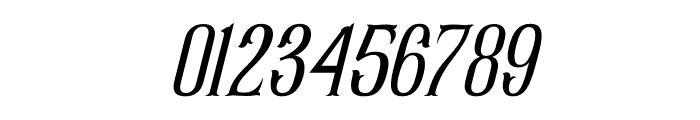 Hercules Italic Font OTHER CHARS