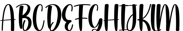 Heredity Font UPPERCASE
