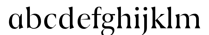 Herism regular Font LOWERCASE