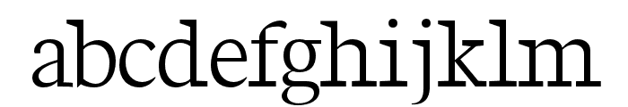 Herist regular Font LOWERCASE