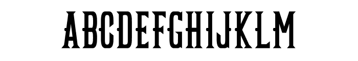Heritage Cowboy Regular FONT