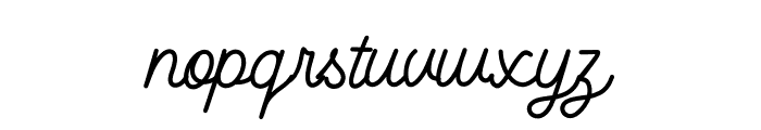 Herittage Font LOWERCASE