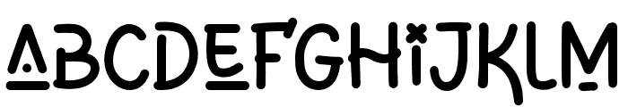 HerkominaRegular Font UPPERCASE