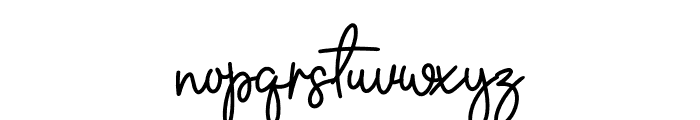 Herminosa Font LOWERCASE