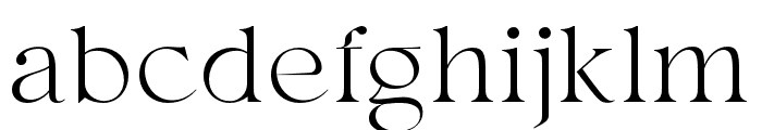 Hermitage Regular Font LOWERCASE