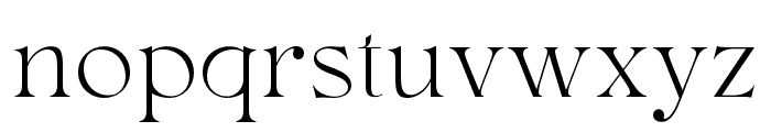 Hermitage Regular Font LOWERCASE