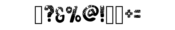 Heroes Spider Regular Font OTHER CHARS