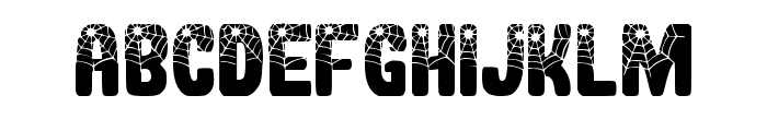 Heroes Spider Regular Font UPPERCASE