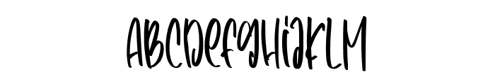 Heroism Theory Font LOWERCASE