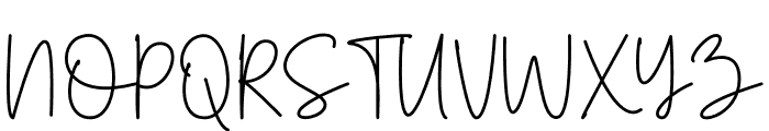 Herstton Signature Font UPPERCASE