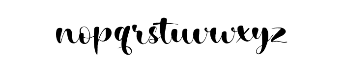 Hestalive Font LOWERCASE