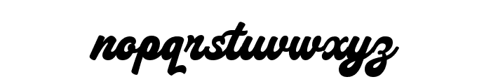 Hesteria Font LOWERCASE