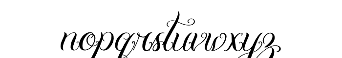 Hesthiya Font LOWERCASE