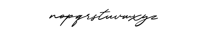 HestliScript-Regular Font LOWERCASE