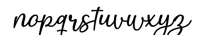 Hevelin Font LOWERCASE