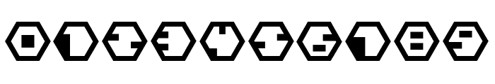 Hex-A Font OTHER CHARS