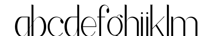 Hexaby Font LOWERCASE