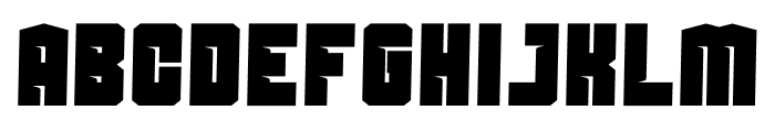 Hexantrav Font UPPERCASE