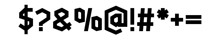 Hexaplex Font OTHER CHARS