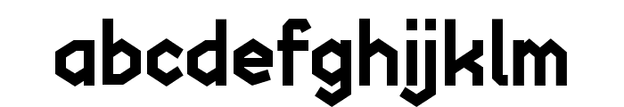 Hexaplex Font LOWERCASE
