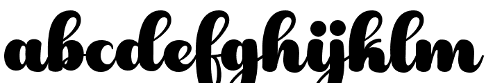 Hey Boho Regular Font LOWERCASE