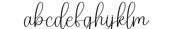 Hey Boho Font LOWERCASE