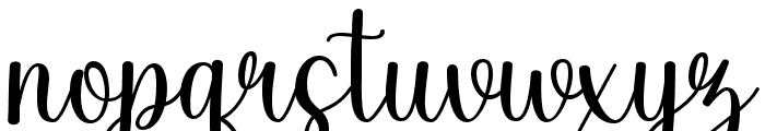 Hey Girl Script Regular Font LOWERCASE