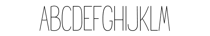Hey Gotcha Light Font LOWERCASE