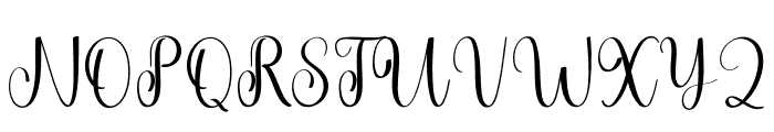 Hey Honest Font UPPERCASE