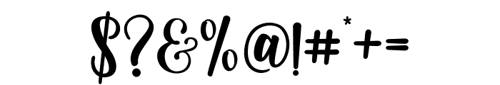 Hey Lovely Hearts Script Font OTHER CHARS