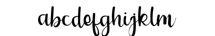 Hey Magdallena Font LOWERCASE