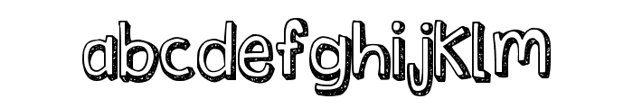 Hey Retro Regular Font LOWERCASE