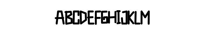 Hey Witch Display Font LOWERCASE