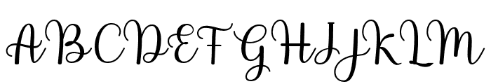 HeyBerli Font UPPERCASE