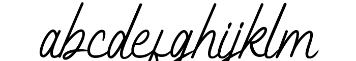 HeyBettie-Regular Font LOWERCASE