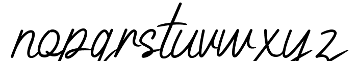 HeyBettie-Regular Font LOWERCASE