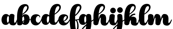 HeyBoho-Regular Font LOWERCASE